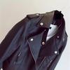 Springtime and Autumn New Style Slim Lapel Leather Jacket Women's Short Jacket For Women Pu Jacket Motorcycle Wear Women's Clothing