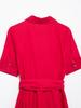 European & American Spring 2025 French Waist-Cinching Slimming Goddess Shirt Dress