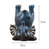 Creative Elephant Figurine Glasses Holder Eyeglass Retainer Organizer Animal Statue for NightStand