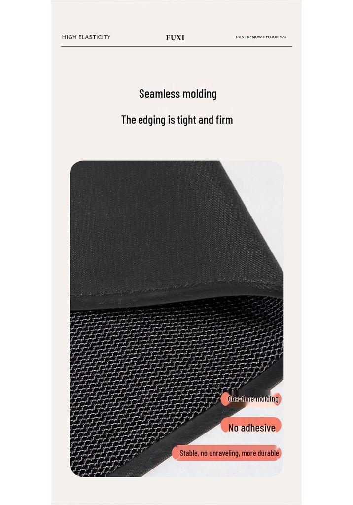 Premium Non-Slip Elastic Loop Doormat: Wear-Resistant, No Shedding, Easy-Clean Entry Mat