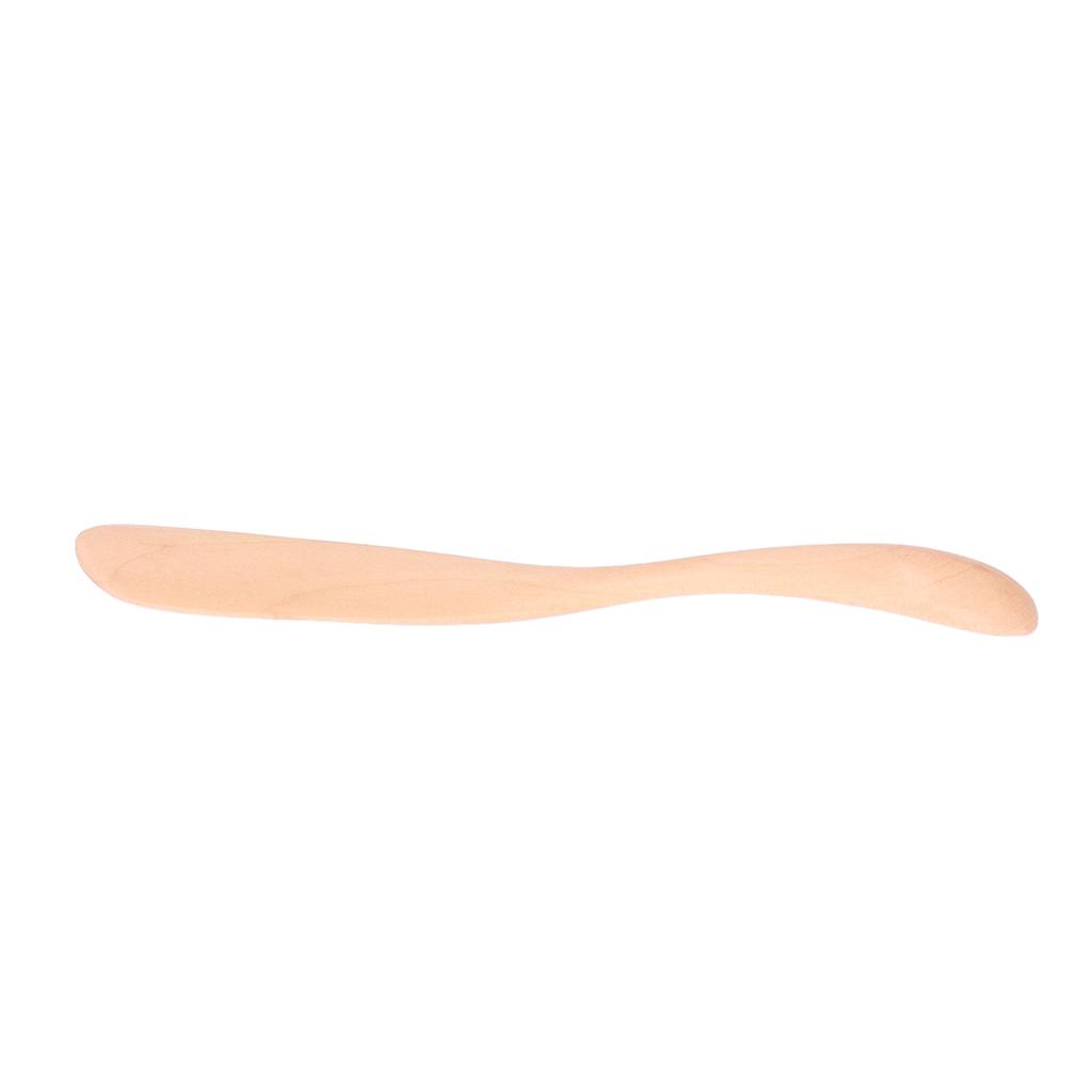 5PCS Wooden Knife Jam Cheese Spreader Tableware for Japanese for Bread Facial Mask