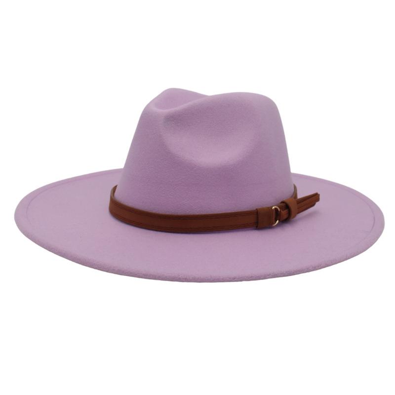 Cashmere Brim Jazz Hat Lady Gentleman Top Hat Party Banquet Coat With Hat