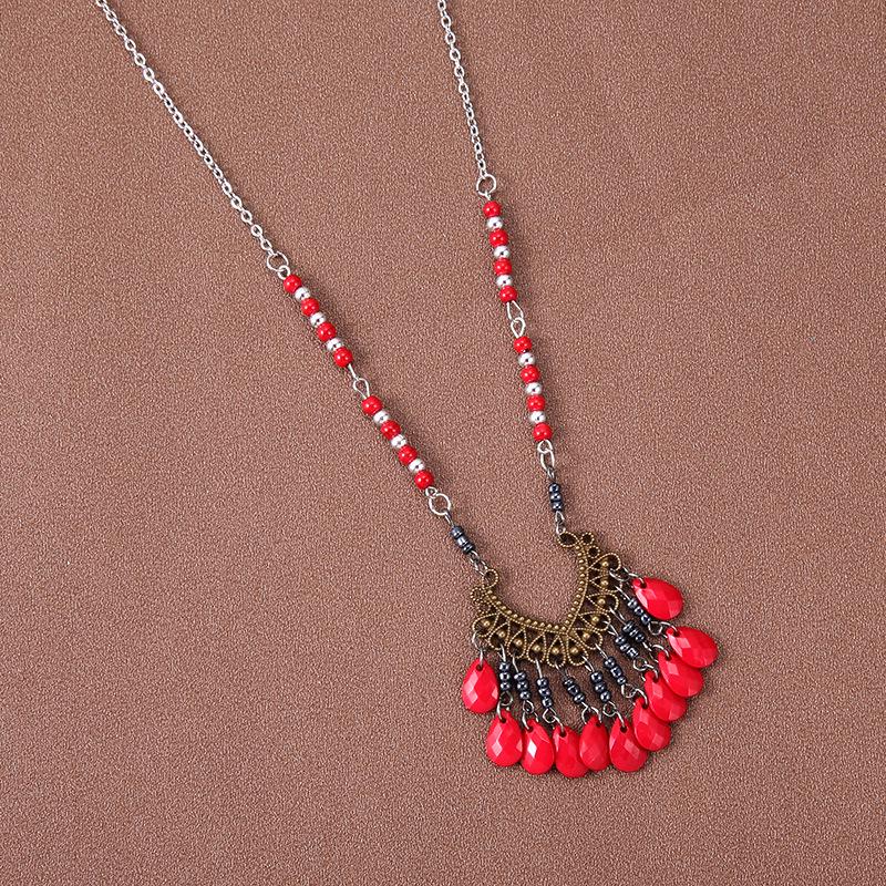 

Богемная этническая цепочка на лоб с кисточками для женщин: Ретро-головной убор и подвеска для бровей