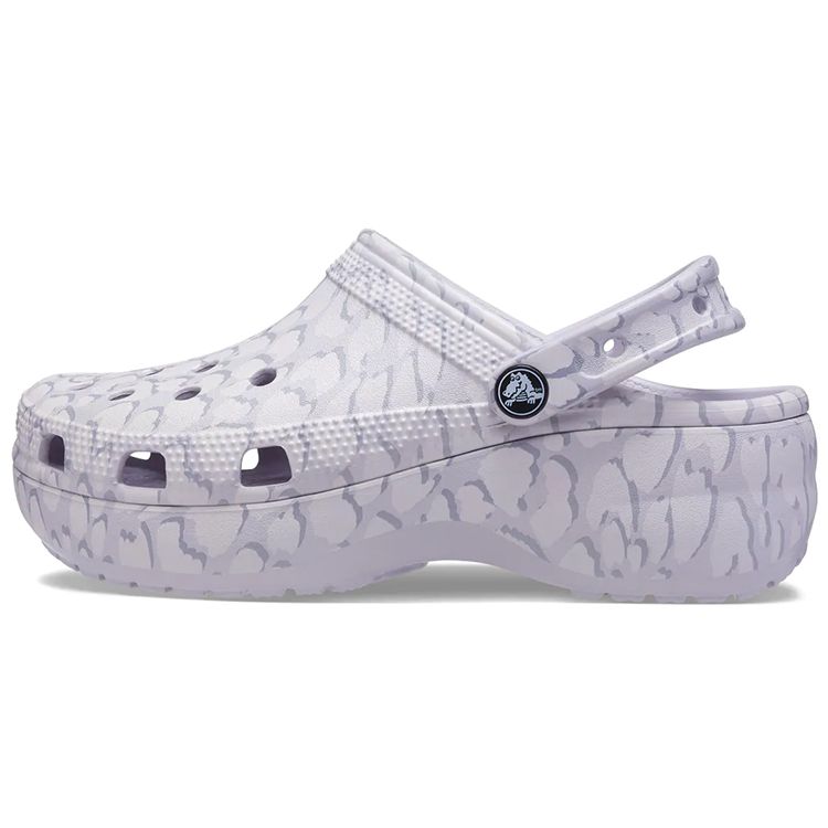 Crocs Classic Platform 4 Casual Clogs Women Footwear Purple 207579-5PS