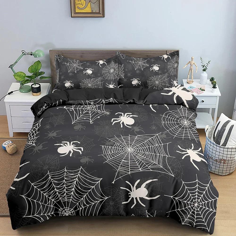 3D Print Bedding Set Halloween Pattern Duvet Cover Comforter Covers Single Twin King Size Quilt Cover With Pillowcase