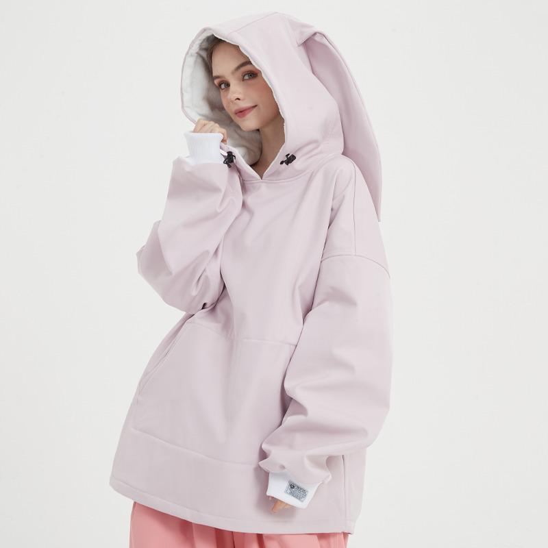 

Xuexiang 2026 Unisex Ski Jacket: Windproof, Waterproof & Warm Snowboarding and Skiing Hoodie XXL