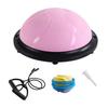 Balance Ball 18inch Anti Slip Base Hemisphere Half Exercise with Resistance Bands And Workout