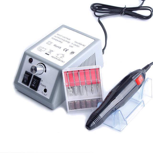 Professional Electric Manicure Machine Set Drill Accessory Nail File Bit Nail Art Sanding File Gel Cuticle Remover Ceramic Cutte