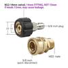 Quick Connector Pressure Washer Adapter 3/8'' Release Set Nozzle Fitting Supplie