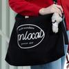 Logo Embroidery Eco Bag - Black