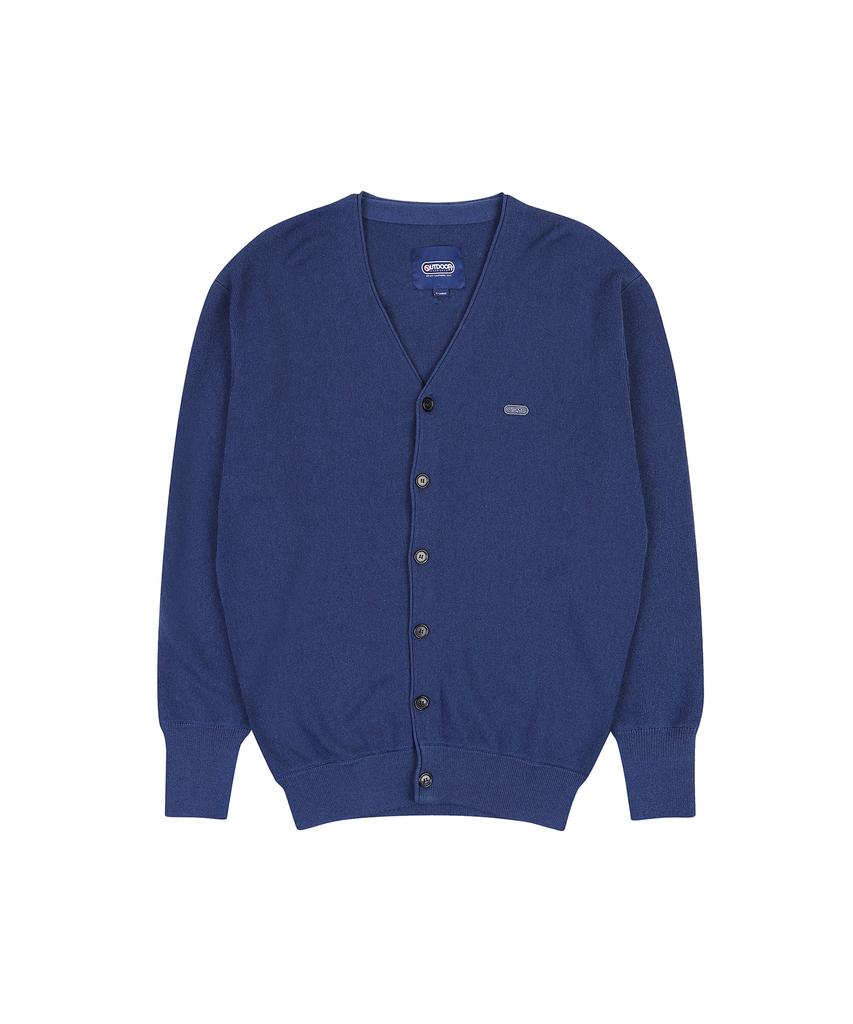 Outdoor Products V Neck Cardigan (Blue)
