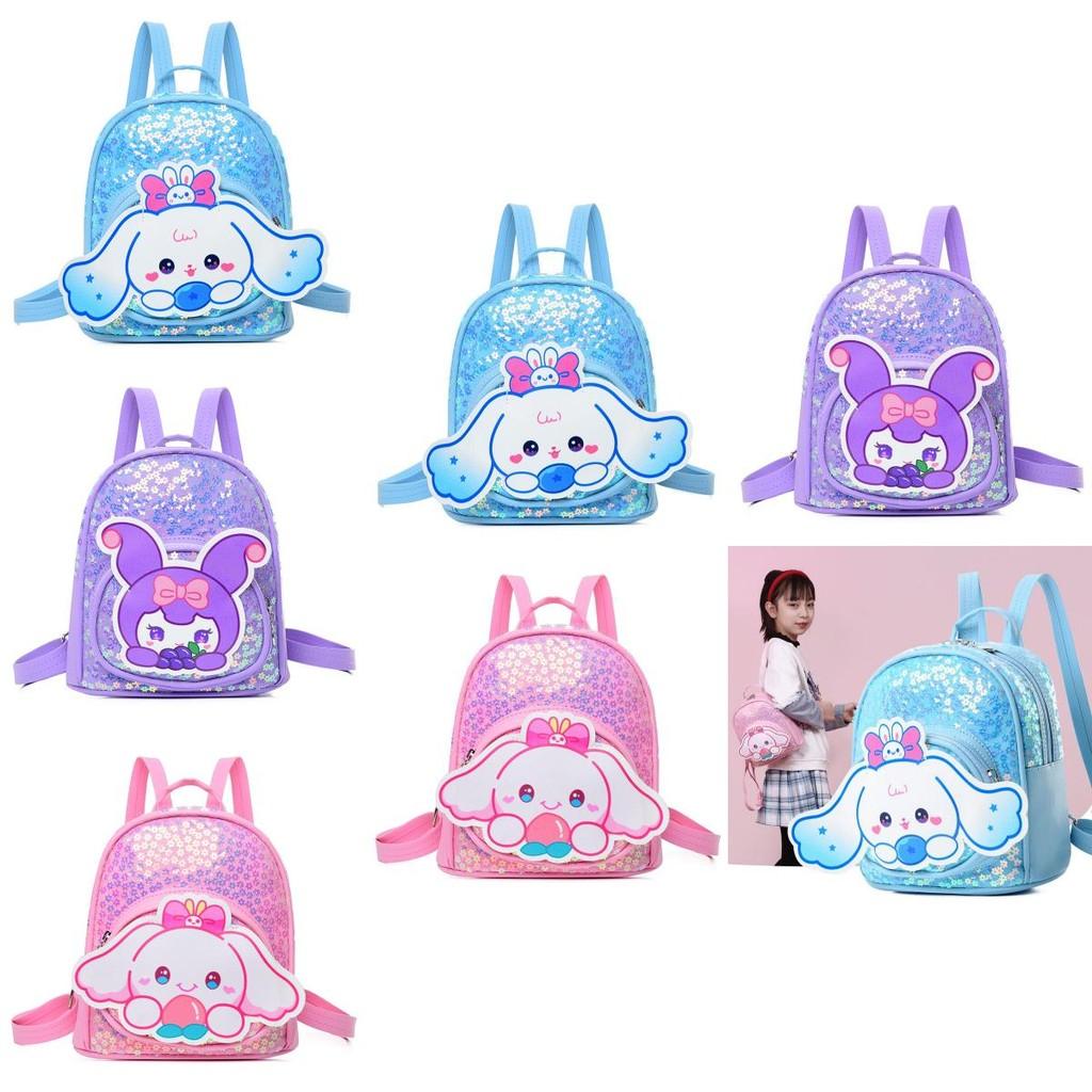 Adorable Pu Backpack For Kids With Cartoon Characters Perfect For School Use