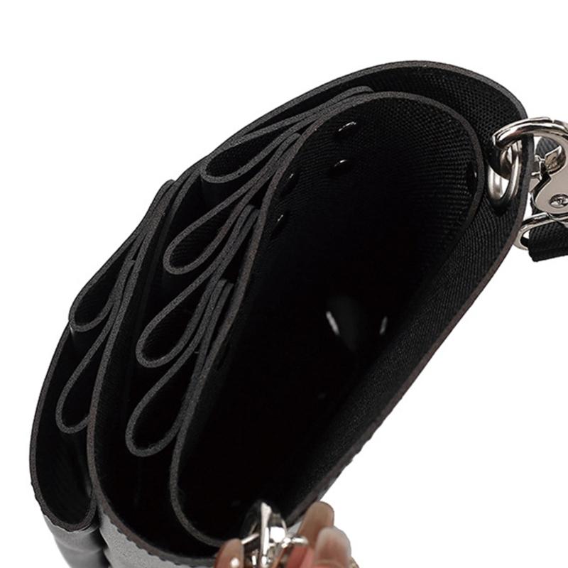 Barber Hair Scissor Bag Hairdressing Barber Holsters Bags Clips Comb Holder Tool Waist Pack Belt PU Bag Salon Supplies