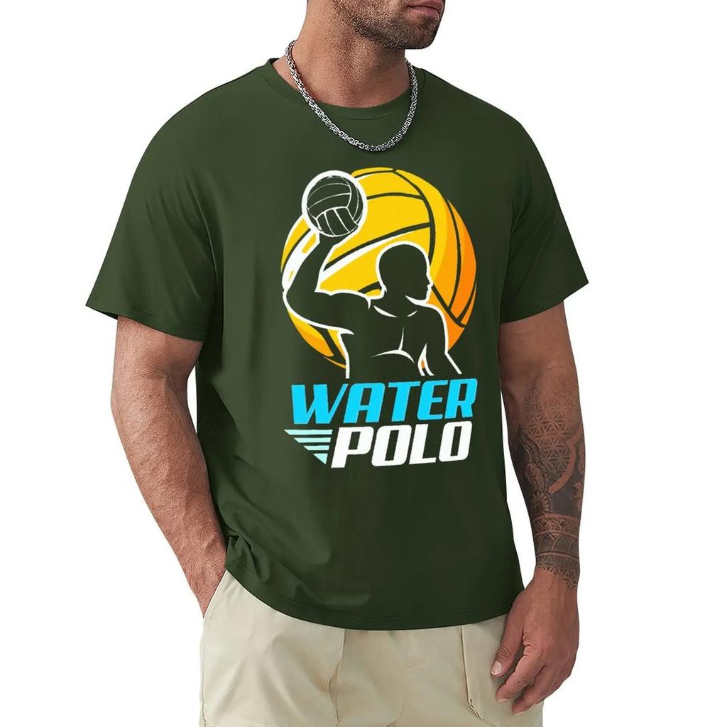Water Polo Player T Shirts WoMen Man's T-shirt Cotton Summer Tshirts Short Sleeve Graphics T-shirts Tee Tops