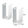 Yamazaki Jitsugyo Connecting Towel Storage Rack Set of 2 White Approx. W14.5 x D14.5 x H30cm Tower 4316