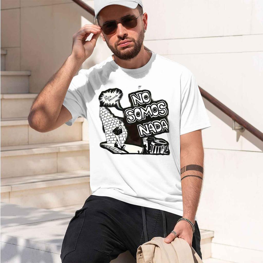 2026 New Model Unisexs Graphic Tee La Polla Records Spanish Protest Mage Striking No Somos Naada Unisex Unisex Summer T Shirt