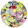 50 Waterproof Tennis Stickers: Sports Balls for Notebooks, Planners, and Luggage
