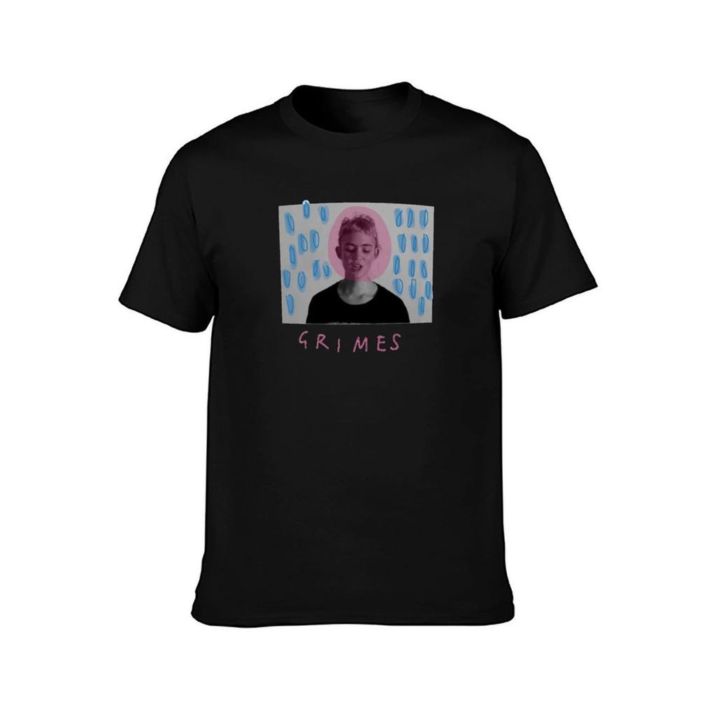 grimes TShirt Plus Size Summer Short Sleeve TShirt