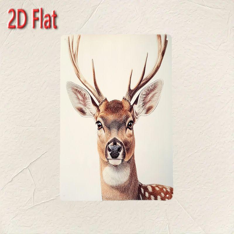 Retro Metal Sign Cute Pets Wall Decor Tin Plate Art for Living Room Bar Cafe