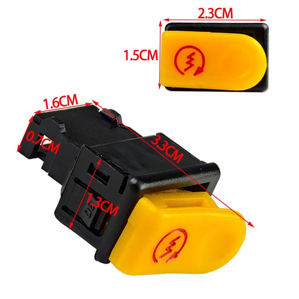 Electric Bike and Motorcycle Start Switch for GY6 ATV Dirt Bike Moped and Scooter with High Compatibility for Various Models