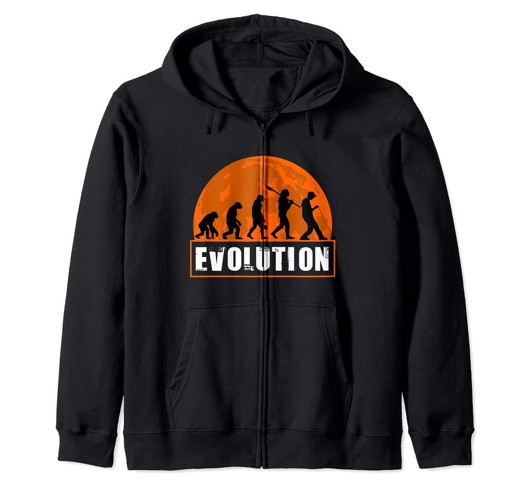 Yoyo Evolution Funny Human Evolution for Yoyo Zip Hoodie