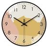 10-Inch 25Cm Creative Personalized Wall Clock Home Living Room Bedroom Clock Mute Wall Quartz Clock