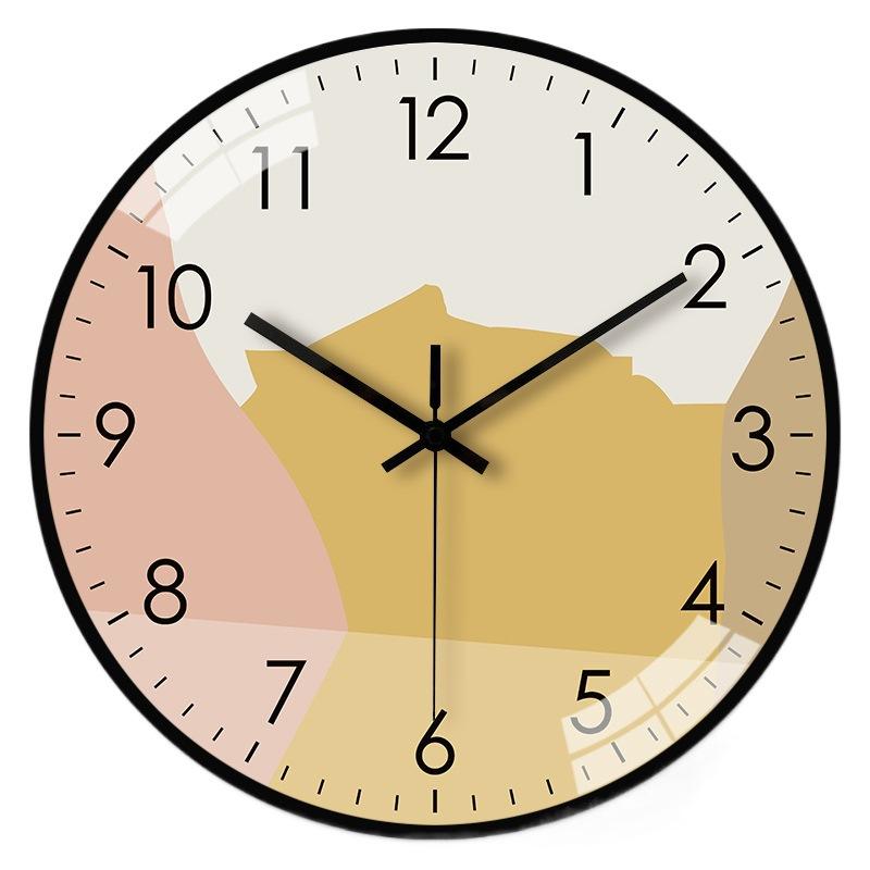 10-inch 25cm Creative Personalized Wall Clock Home Living Room Bedroom Clock Mute Wall Quartz Clock
