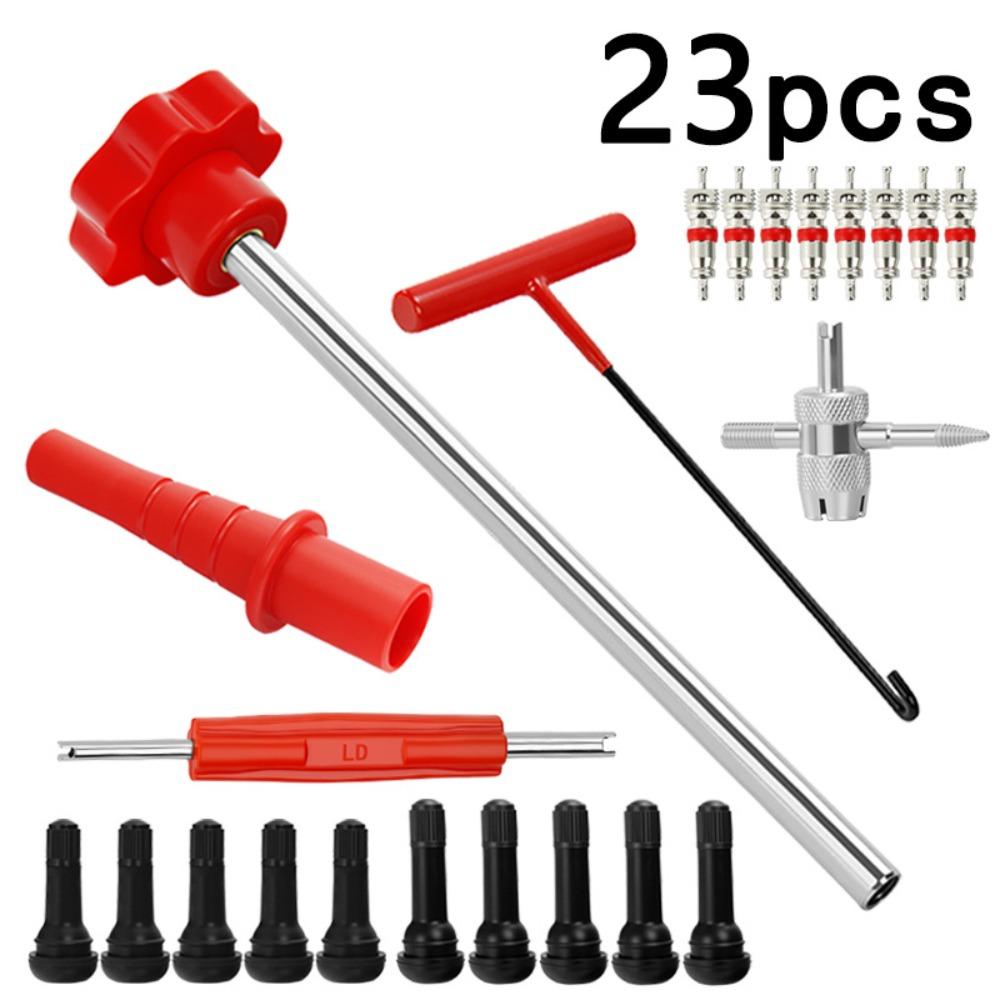 Sturdy Construction Tire Valve Core Tools T-Hook Design Quick Change Tool  Tire Valve Service