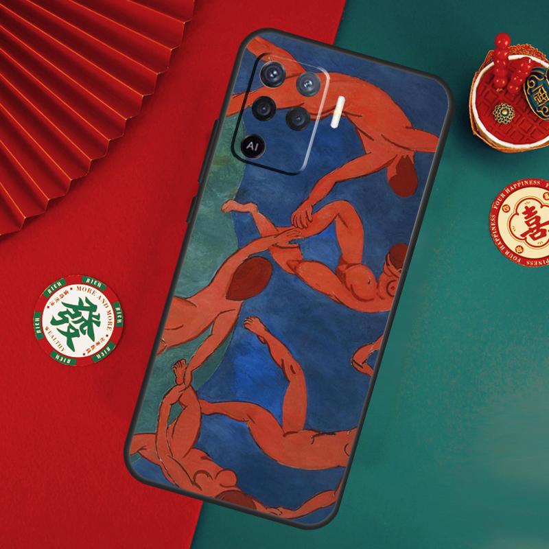Henri Matisse Art Painting Case For Oppo A15 A17 A57 A6 A5 Pro A54 A74 A94 A16 A76 A96 A40 A60 A80 A18 A38 A58 A78 A98