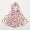 180*70cm Unique Women's Floral Scarves Lightweight Sheer Silky Feeling shawl Chiffon Flowers Printed Scarf
