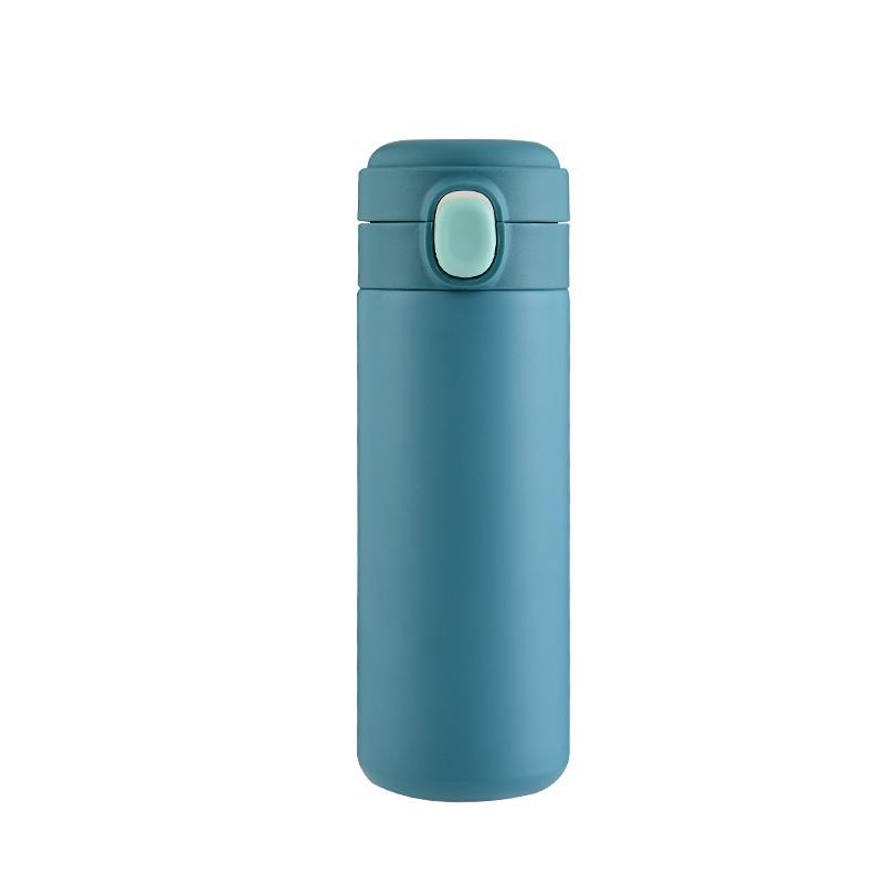 Multi-purpose Portable Thermos Cup 400ml Vacuum Flasks Portable Stainless Steel Thermos Cup Water Bottle Travel Tea Mug Office Thermos Cup