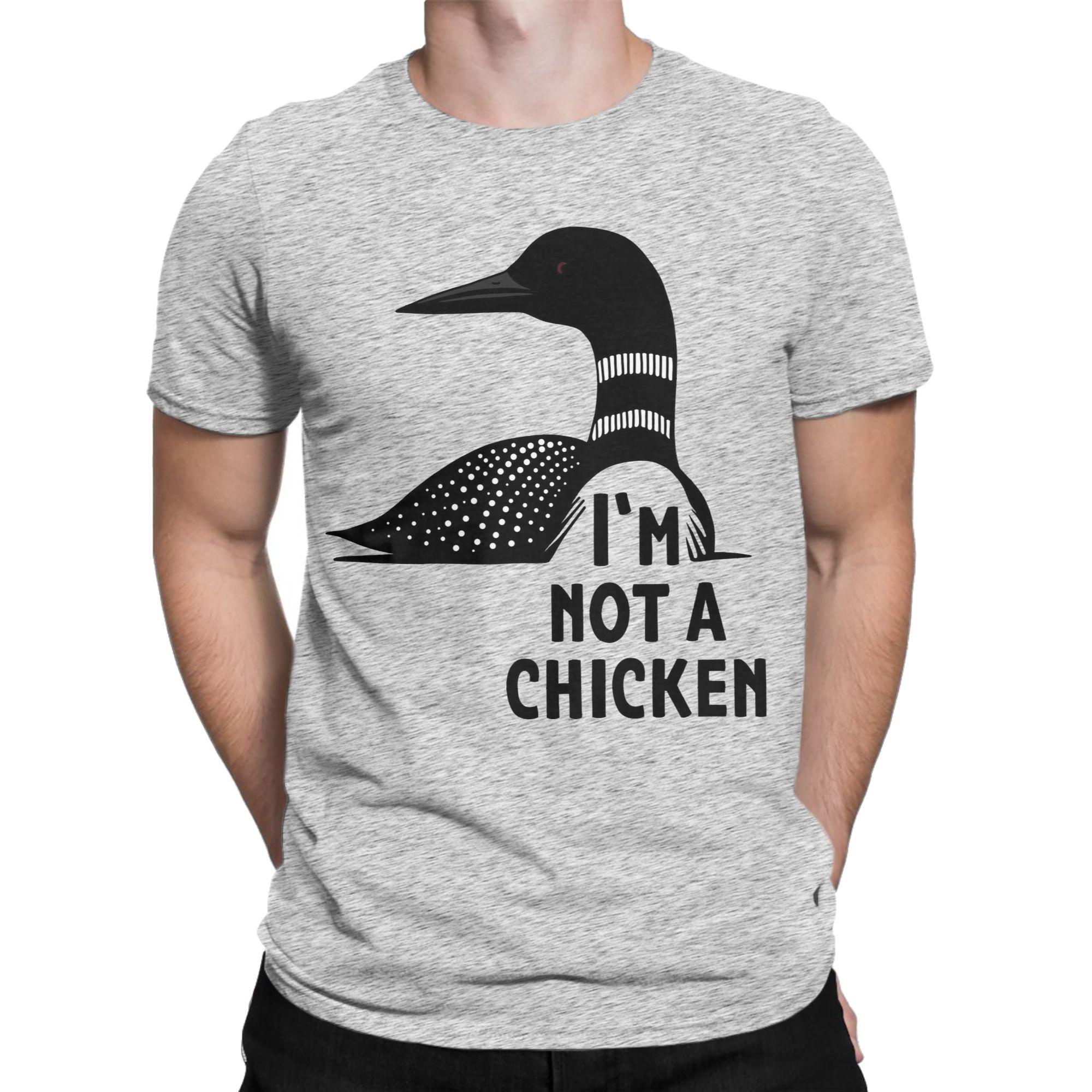 

Not a Chicken Heated Rivalry T-Shirts Men Funny Pure Cotton Tee Shirt Round Neck Short Sleeve T Shirts 6XL Clothing - Men s ... S разноцветный