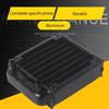 Aluminum Water Cooling Radiator 10 Tubes Heat Exchanger CPU Heatsink Cooler Fast Heat Dissipation for PC Computer