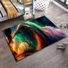 Colorful Abstract Sky and Clouds Pattern Carpet for Living Room Decor Suitable for Use As an Anti-slip for Living Room Bedroom Sofas