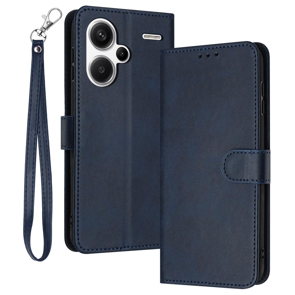 For Xiaomi Redmi Note 13 Pro+ 5G Case Calf Texture Stand Leather Wallet Phone Cover