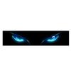 Car Front Windshield Decor Sticker 130x20cm Demon Eyes Pattern Vehicle Anti-Scratch Decal Universal Car Front Windshield Sticker