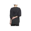 adidas Sweatshirt à col rond décontracté de couleur unie pour le sport Unisexe Sweatshirt Noir IK3469