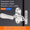 Hardware Door Sash Lock Stainless Steel Window Latch Handle Security Bolt Latch  Windows