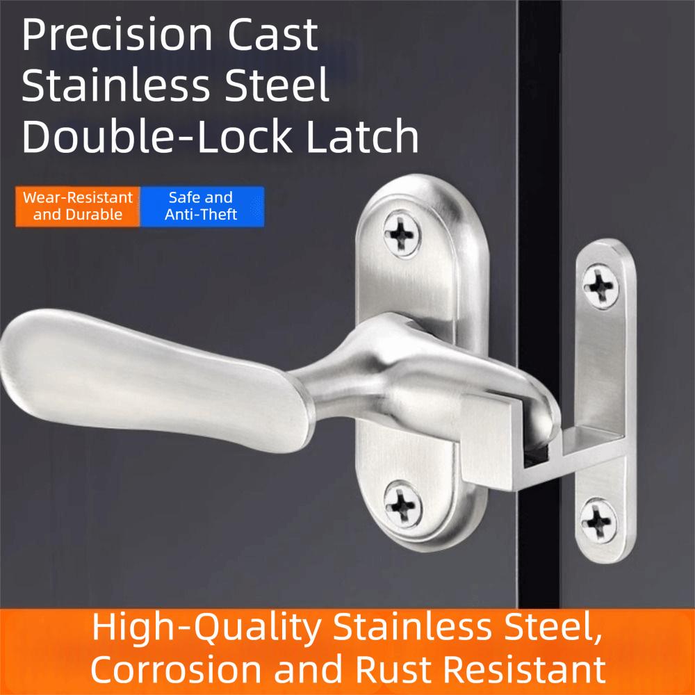 Hardware Door Sash Lock Stainless Steel Window Latch Handle Security Bolt Latch  Windows