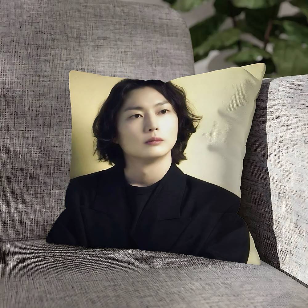 R-Roh J-Jae W-Won Pillow Case For Sofa Decor Home Car Office Living Room Printing Cushion Cover Decorations and Protector