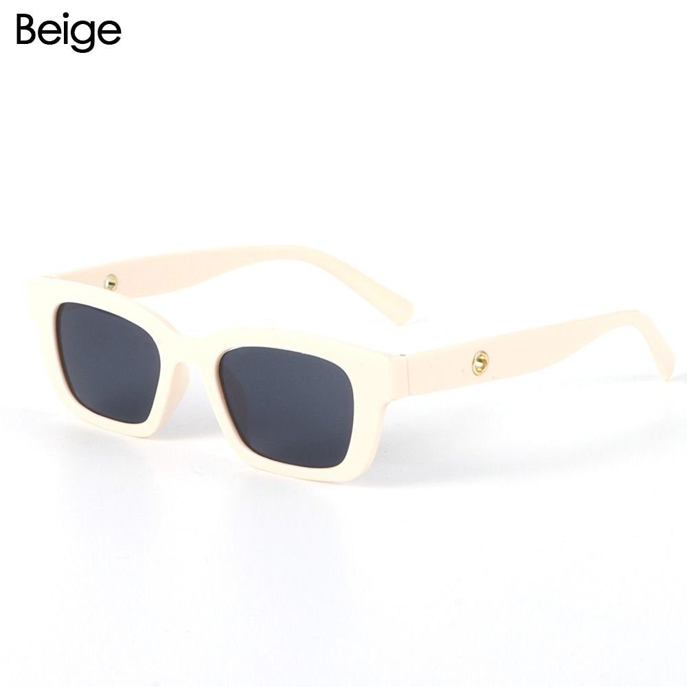 Square Frame Rectangle Sunglasses UV400 Protection Sunglasses for Women Vintage Driver Goggles