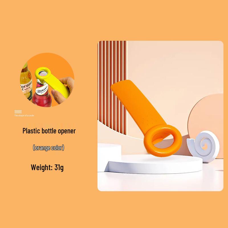 Multifunctional Colorful Bottle and Can Opener - Non-Slip Grip for Easy Use In the Kitchen