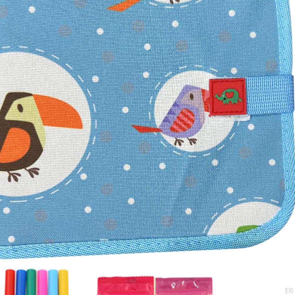 Přenosná podložka na psací desku s mazatelnou knihou Doodle Set kreslení pro děti