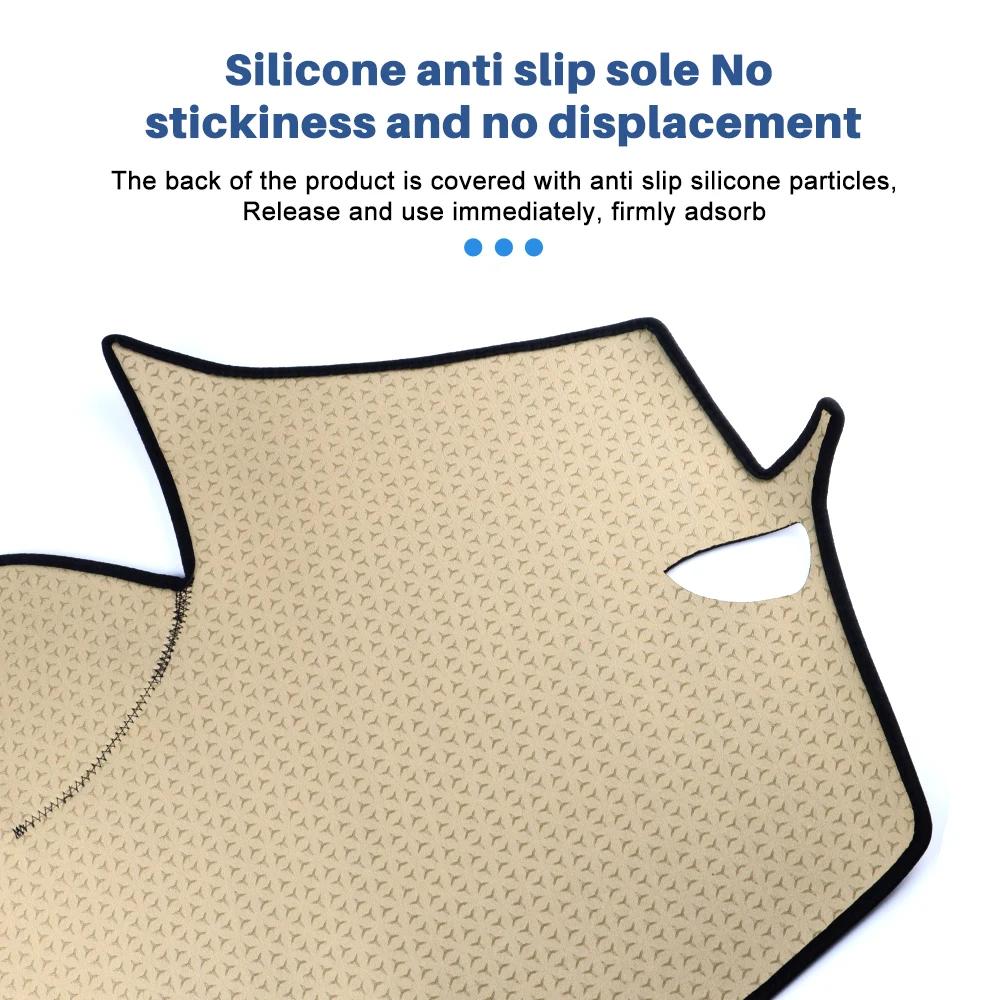 Custom Dashboard Cover for Hyundai Tucson 2015-2018 Premium Flannel Anti UV Sun Shade Non Slip Protector Carpet