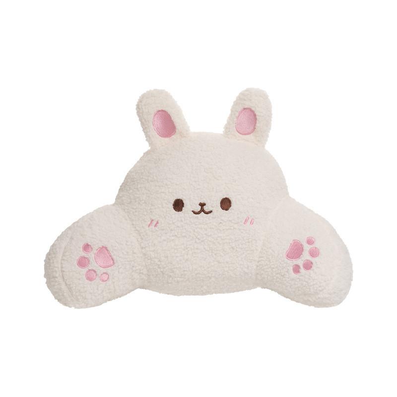 Cute Bunny Plush Pillow Large Cartoon Throw Cushion For Girls Bedroom Decor