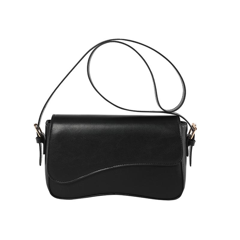 Fashion Retro Commuter Shoulder Bag Women'S Winter Versatile Underarm Small Square Bag