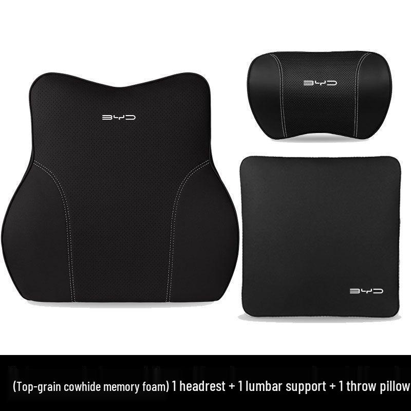 BYD Dolphin Car Headrest Lumbar Support for Qin, Song, Yuan PLUS, Pro Tang EV, Han DM, Destroyer.