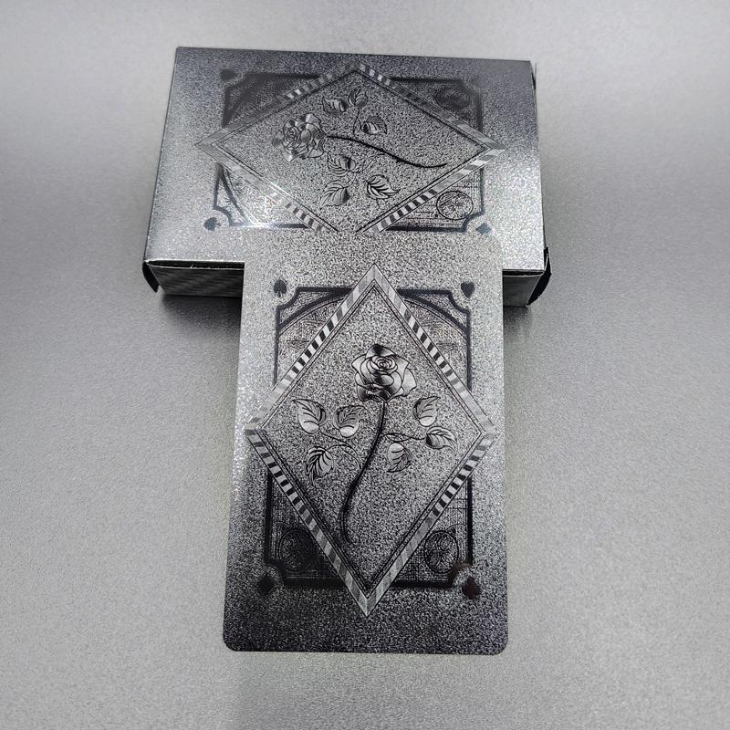 Kleur Zwart Goud Speelkaartspel Kaartgroep Waterdicht Pokerpak Magisch Dmagic Pakket Bordspel Geschenkcollectie