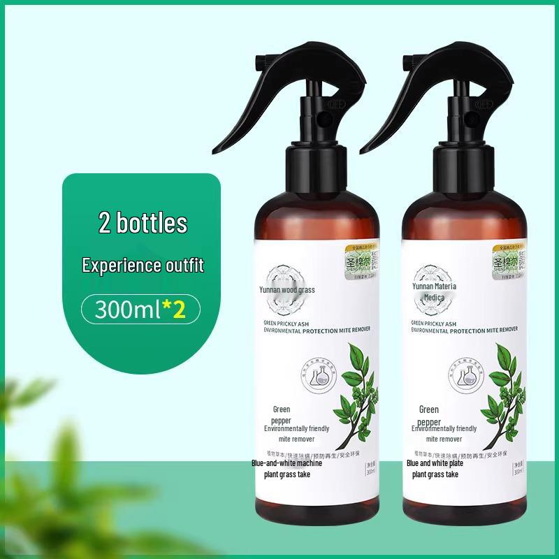 

Спрей для постельного белья Yunnan Herbal против клещей - Инсектицид, Стерилизующее, Дезодорирующее средство