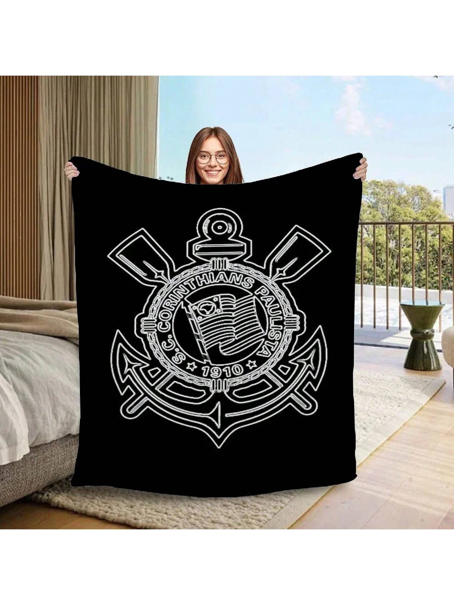 

Manta térmica grande de Corinthians de X cm, ropa de cama de lujo para el hogar, sofá, tamaño king 75X95CM сірий колір